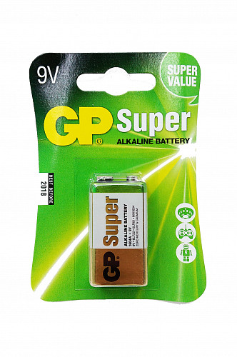 Батарейки Alkaline V9 GP LR9 (1 шт.)