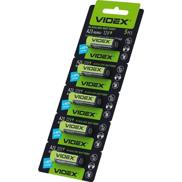 Батарейка литиевая A23 Videx