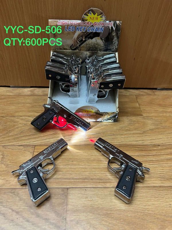 Фонарь + лазер пистолет SD-506